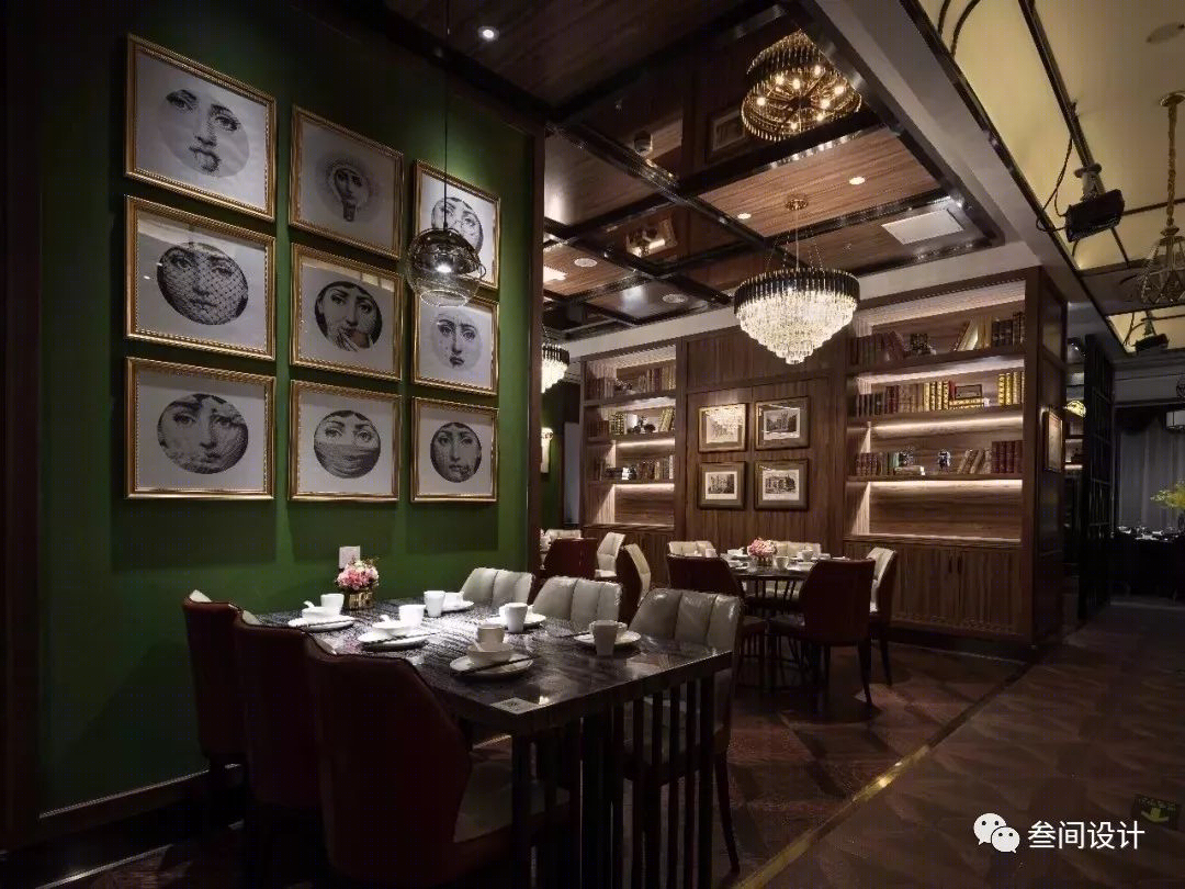 精致民国风餐厅-40