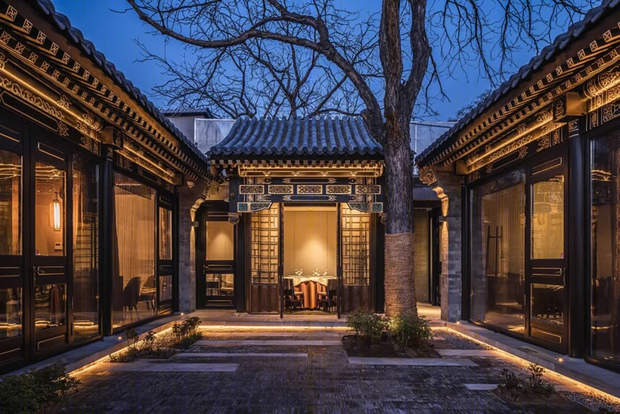 花家怡园·北新桥四合院餐厅丨中国北京丨北京栋三尺设计有限公司 DSC·DESIGN-15