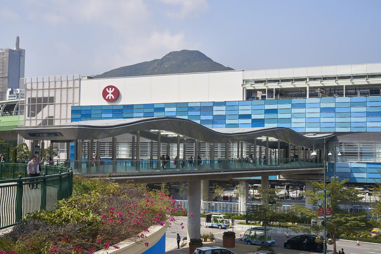 香港海洋公园站 | 波浪造型,海洋主题的室内设计-9