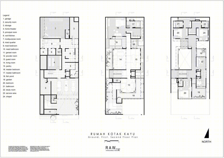 印尼雅加达维拉万住宅丨RAW Architecture-32