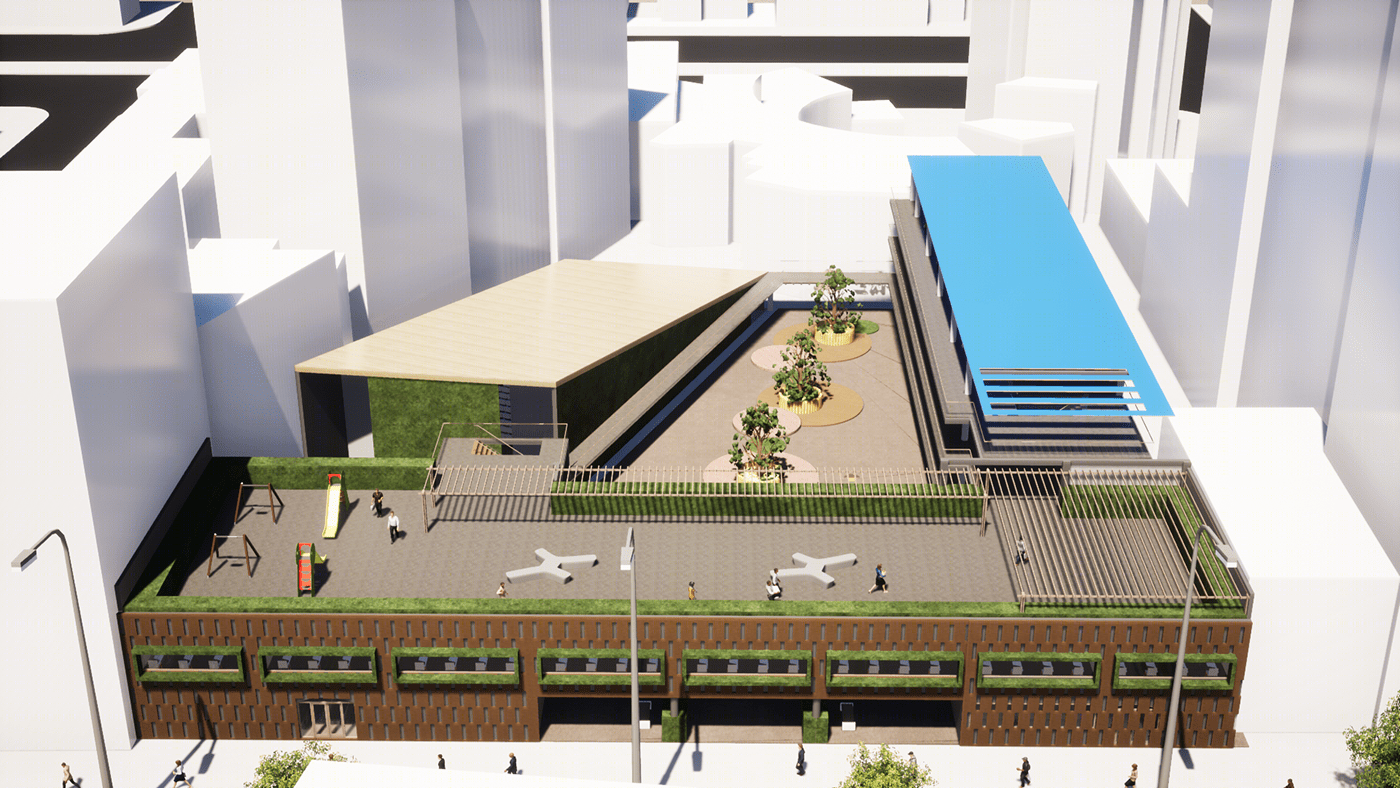 COLEGIO RILAND 现代教育空间设计丨Instragran-1
