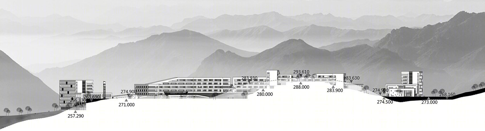 吉首中驰·湘郡礼德学校丨中国湘西丨山东建筑大学建筑城规学院象外营造工作室-127