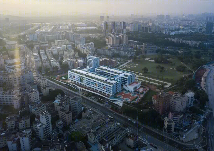 深圳市龙华区行知中学丨中国深圳丨筑博设计-17