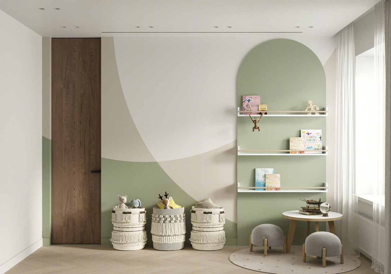 90平米简约风住宅 极度和谐的的美感-18