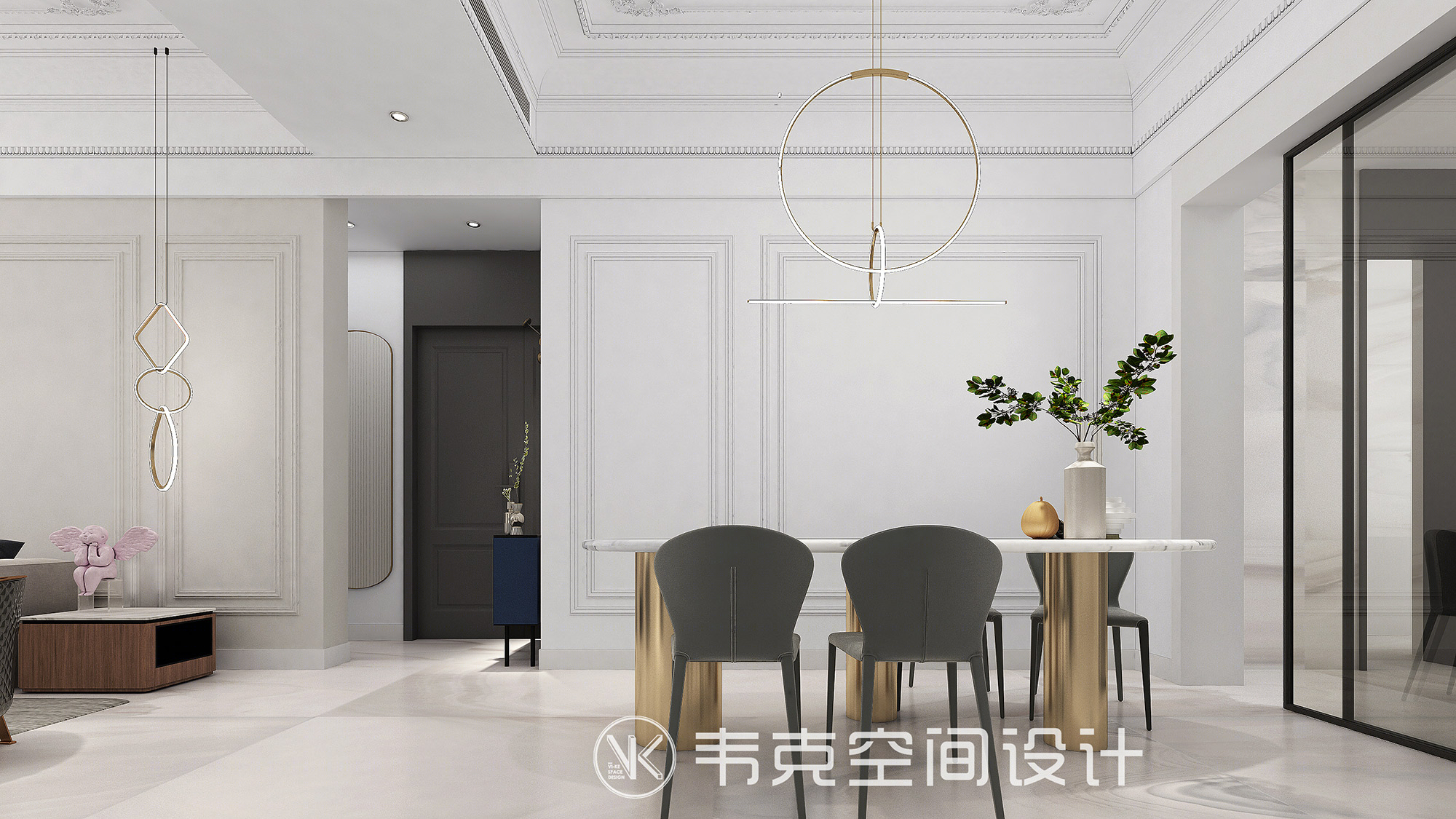 简约轻奢,温馨宜居——韦克空间设计案例解析-21