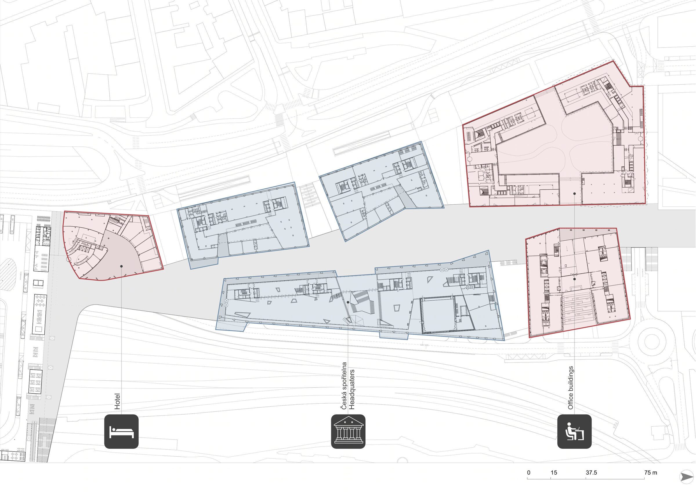 捷克最大银行总部丨意大利布拉丨Baumschlager Eberle Architekten-20