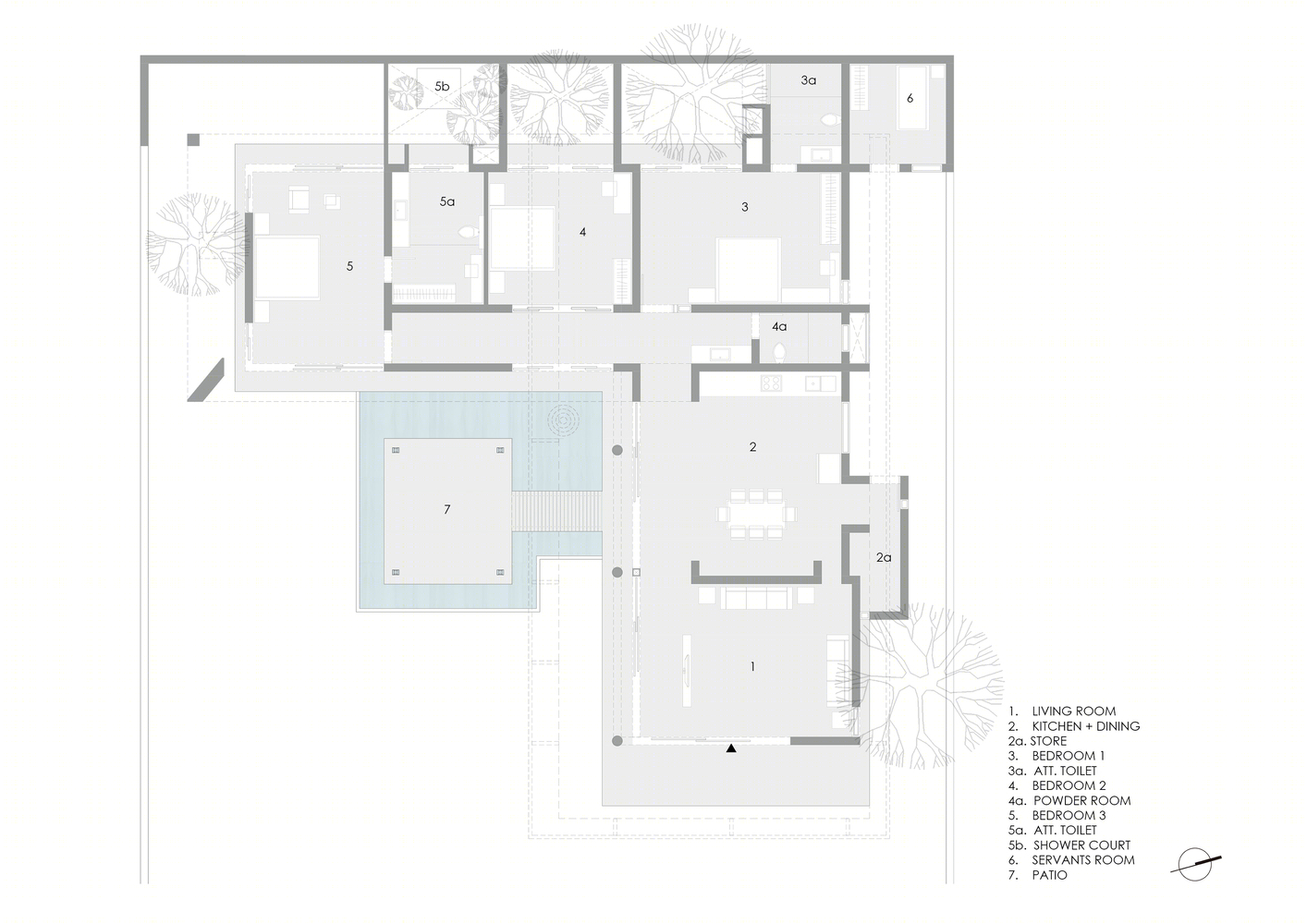 印度浮动框架住宅丨Rushi Shah Architects-15