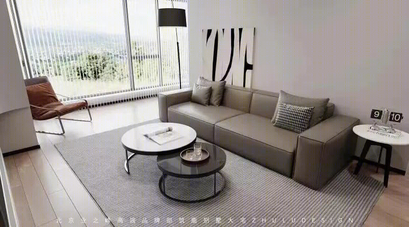 华润悦府现代简约风家居设计丨中国南通丨筑鹿空间设计-34