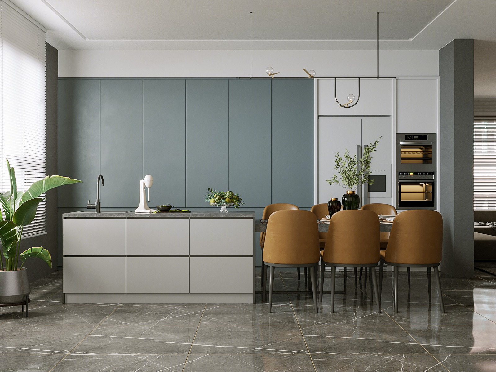 上海摩登复古公寓设计丨中国上海丨知名设计师-6