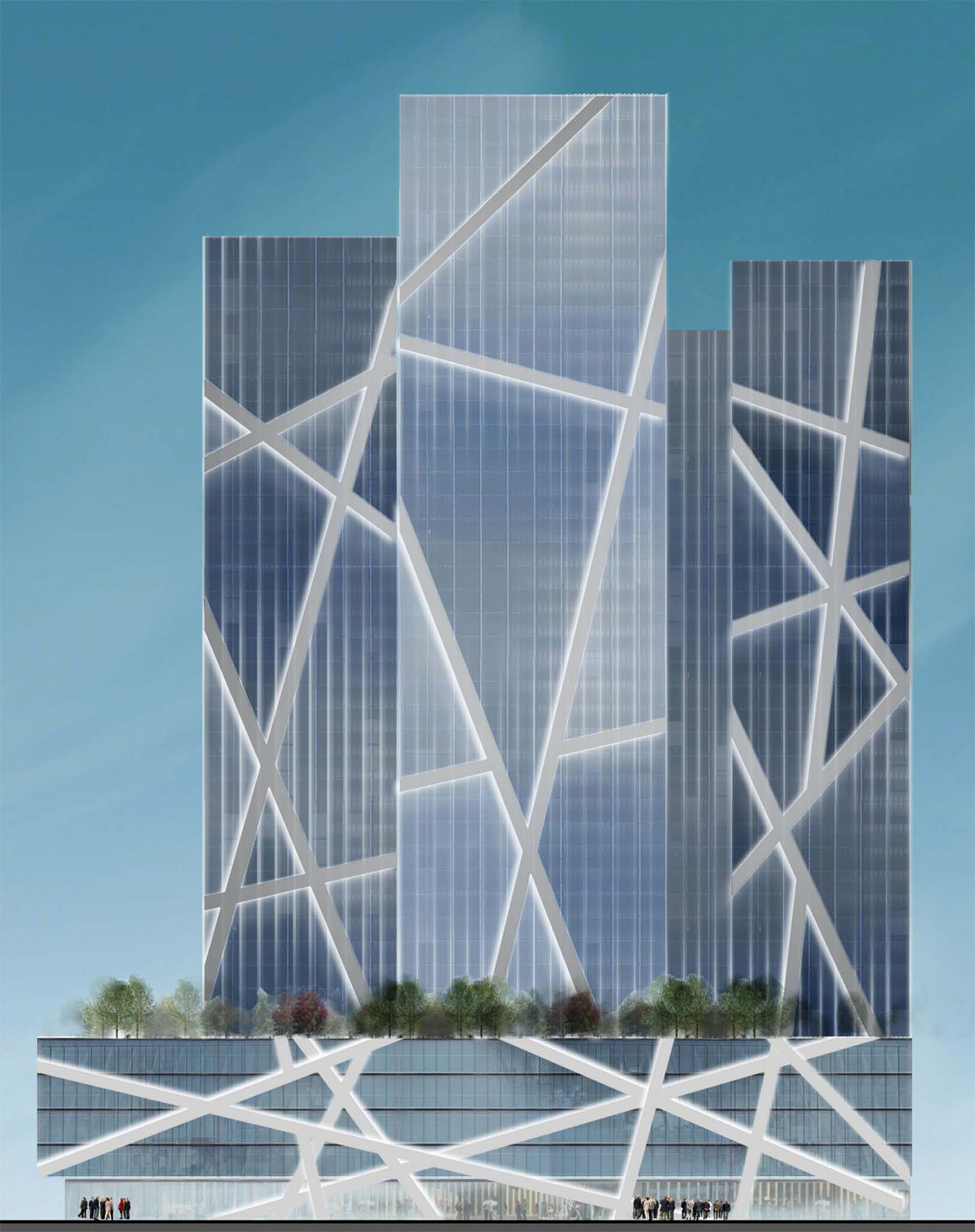 哈尔滨国贸大厦丨马可平建筑师事务所-19