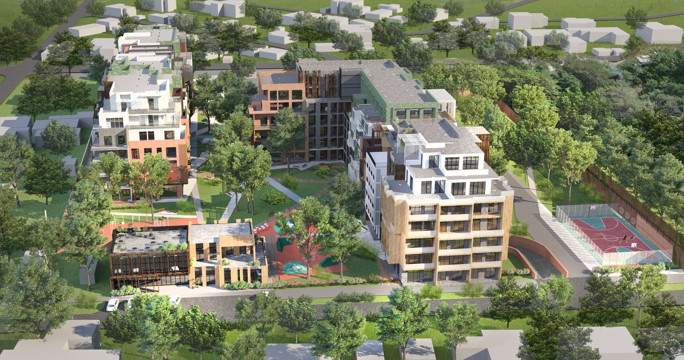 乌克兰 Odessa 公寓建筑设计丨乌克兰敖德萨丨JK Lab Architects-28