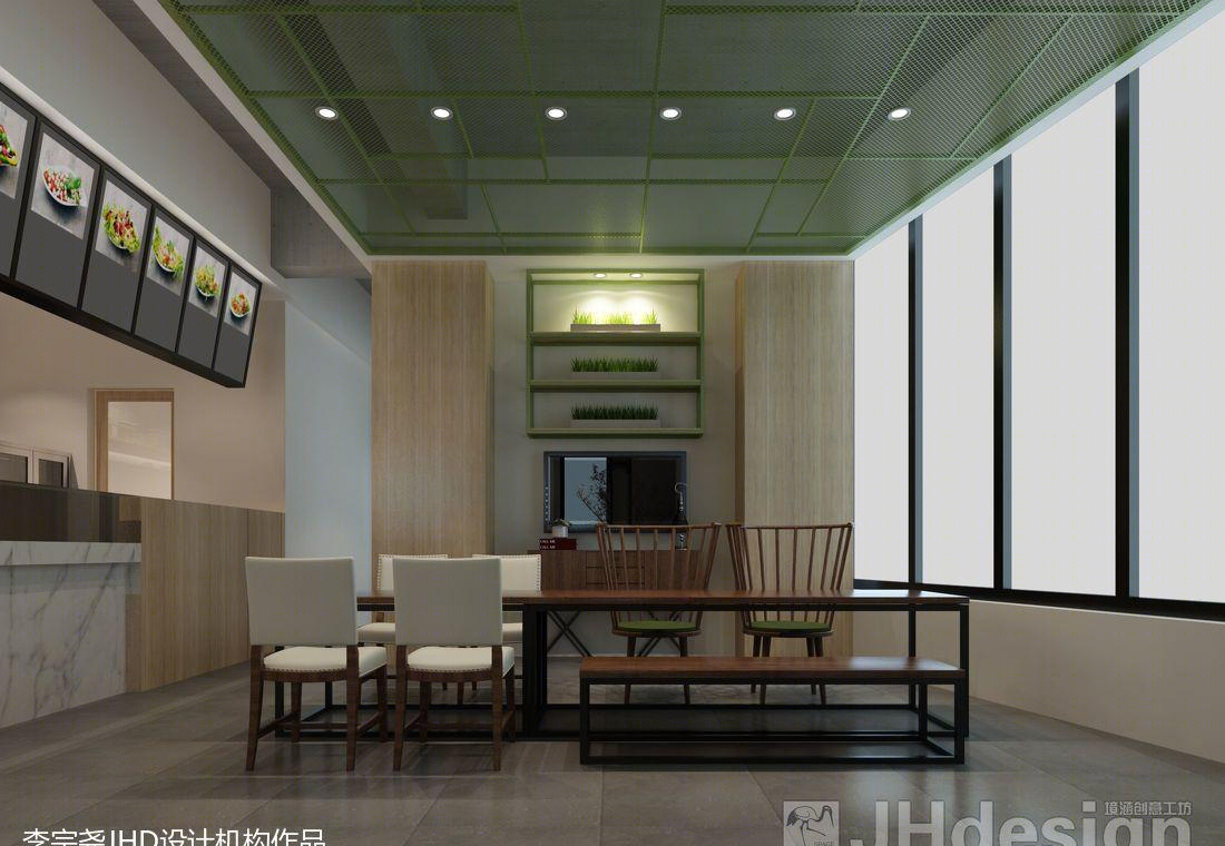 临沂河风寿司专卖店设计-4