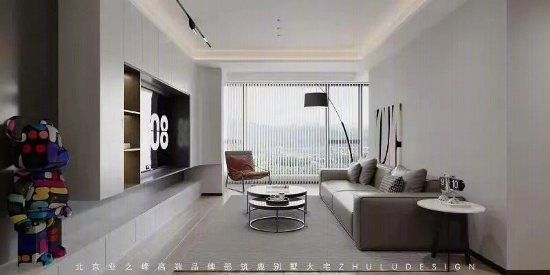 华润悦府现代简约风家居设计丨中国南通丨筑鹿空间设计-35