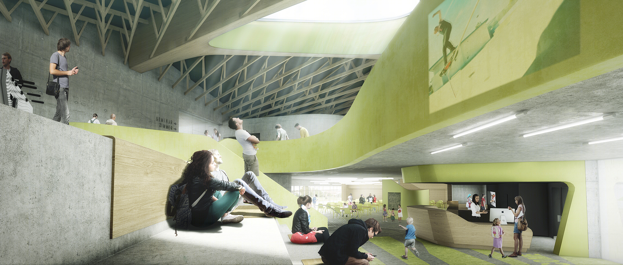 德国拜罗伊特国际青年旅馆丨LAVA建筑实验室-20