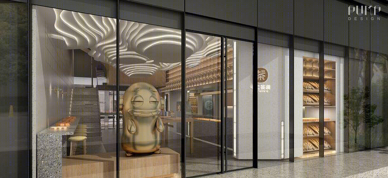 甜品店丨张杺作品· 餐饮类空间---十二茶涧-5