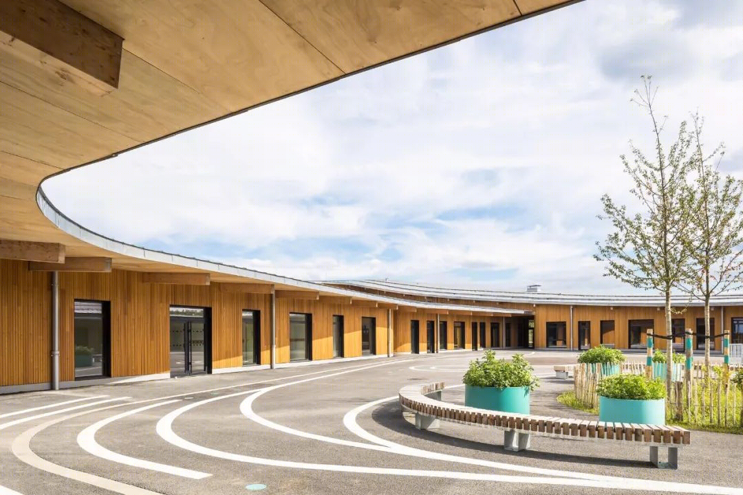 法国 Couvray 开发区幼儿园及小学建筑设计丨archi5-25