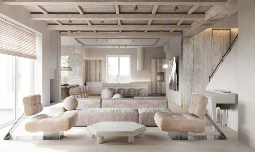 自然淳朴的乡间住宅设计丨HE.D GROUP STUDIO-3