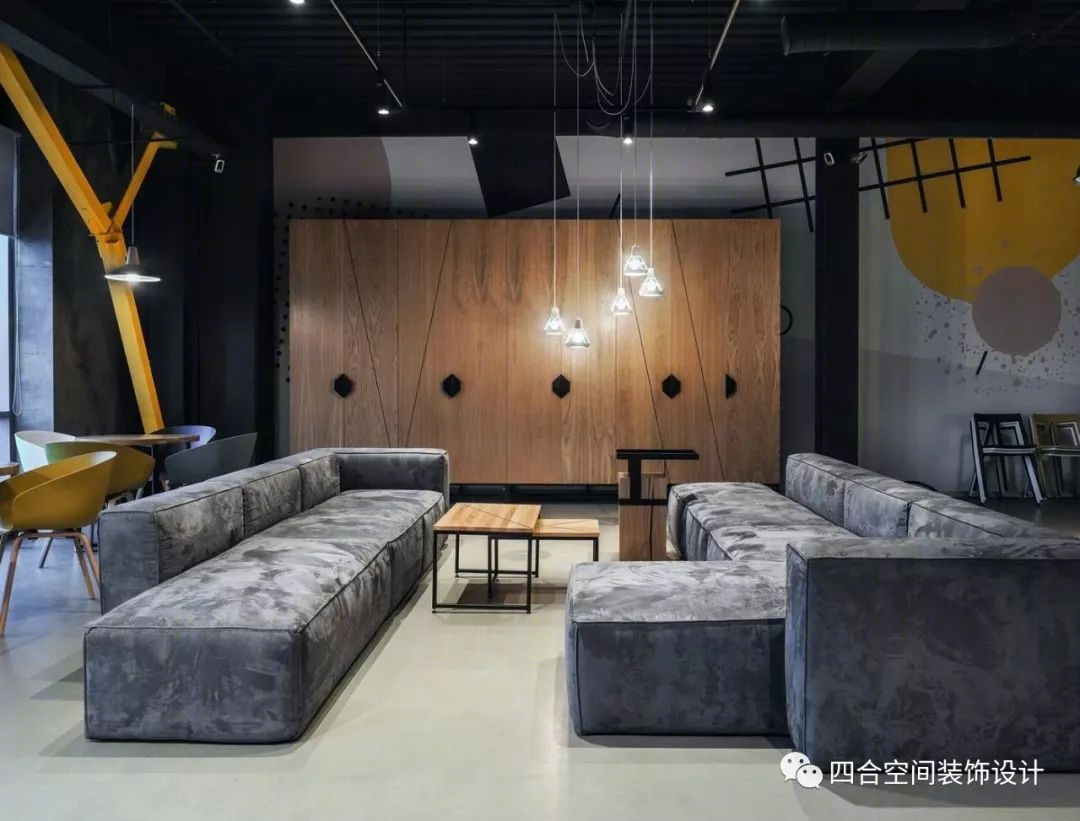 四合空间装饰设计——打造活泼年轻化的办公空间-35