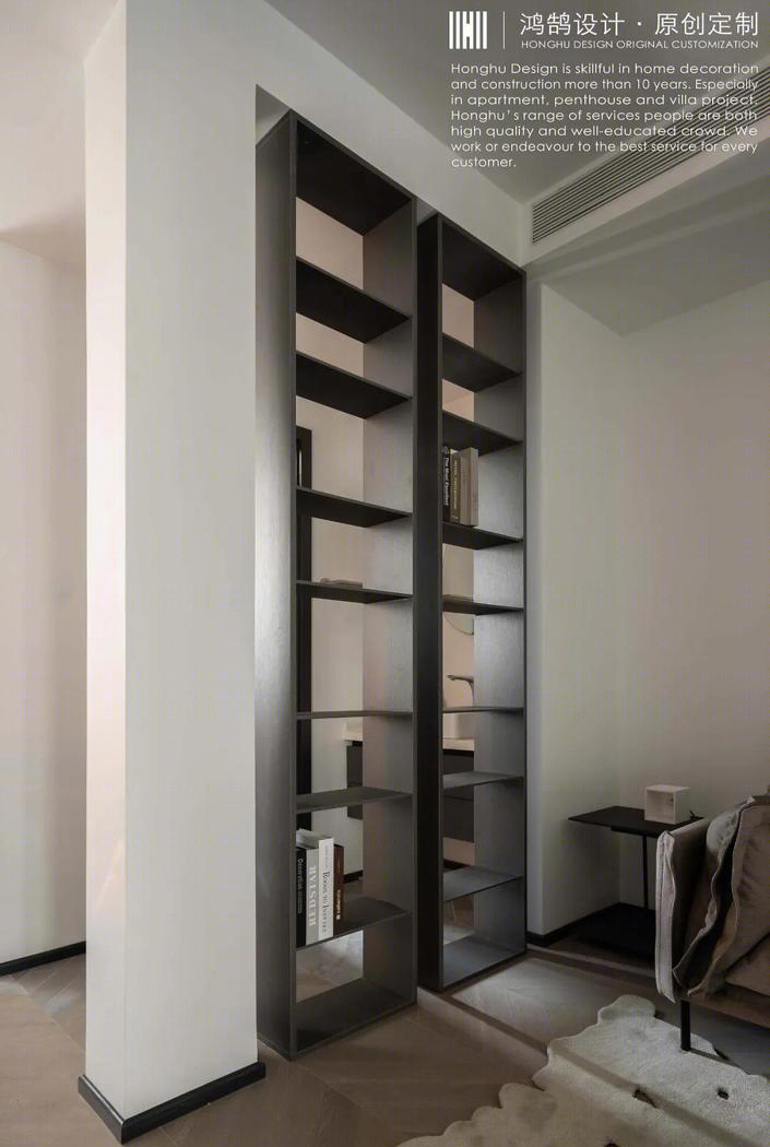 简约黑白灰,打造建筑设计师的理想家-10