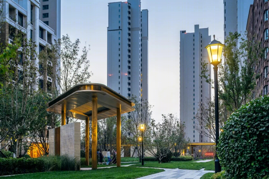 天津万科翡翠大道南区一期住宅景观-16