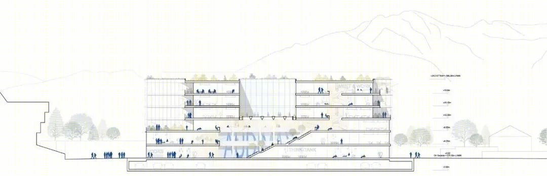 因斯布鲁克管理中心丨奥地利丨Henning Larsen-19
