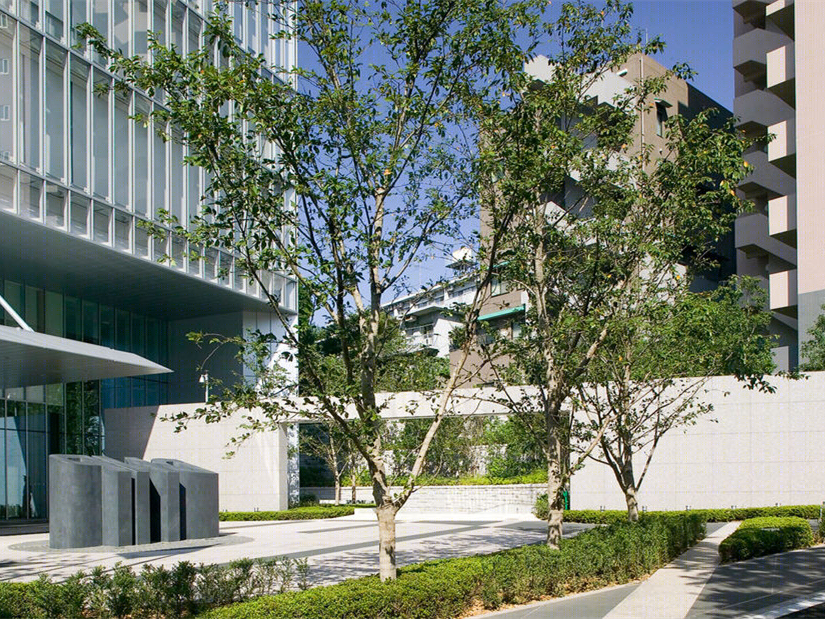 东京绿色办公大厦,SWA Group 打造城市绿洲-6