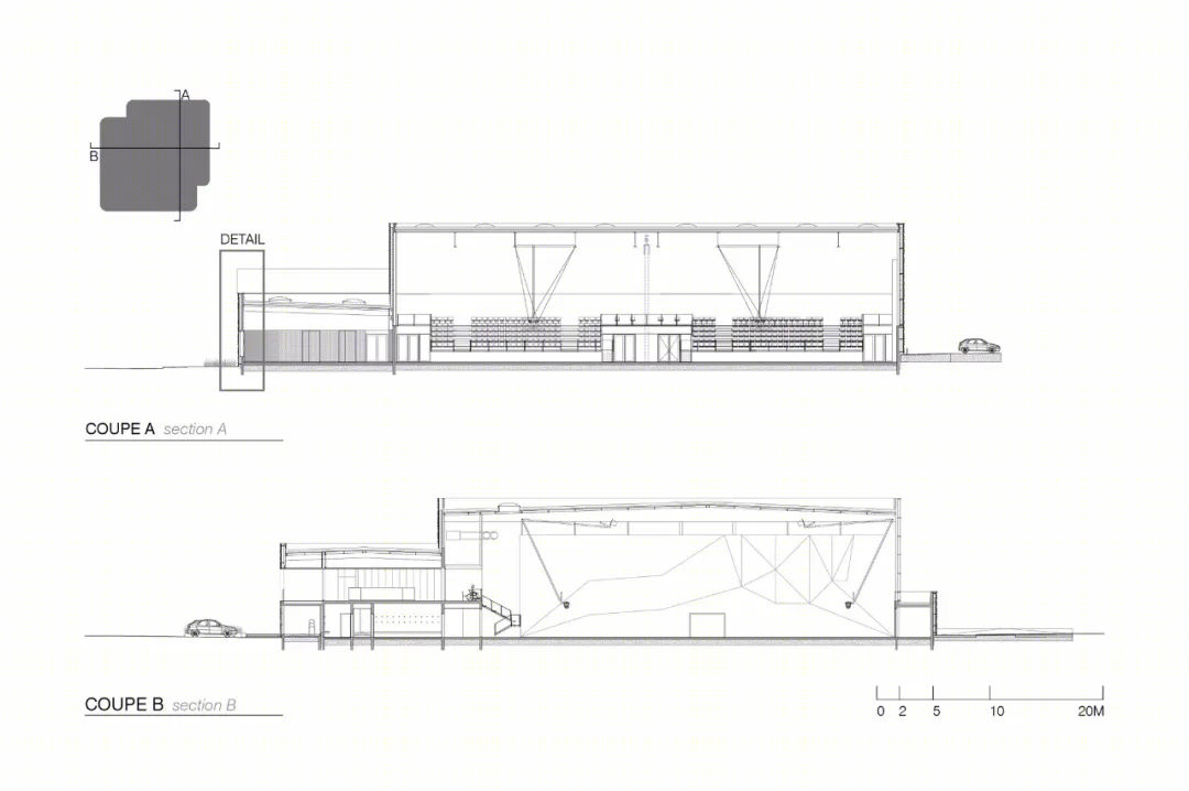 法国米奈斯区现代体育馆丨Bohuon Bertic Architectes-43