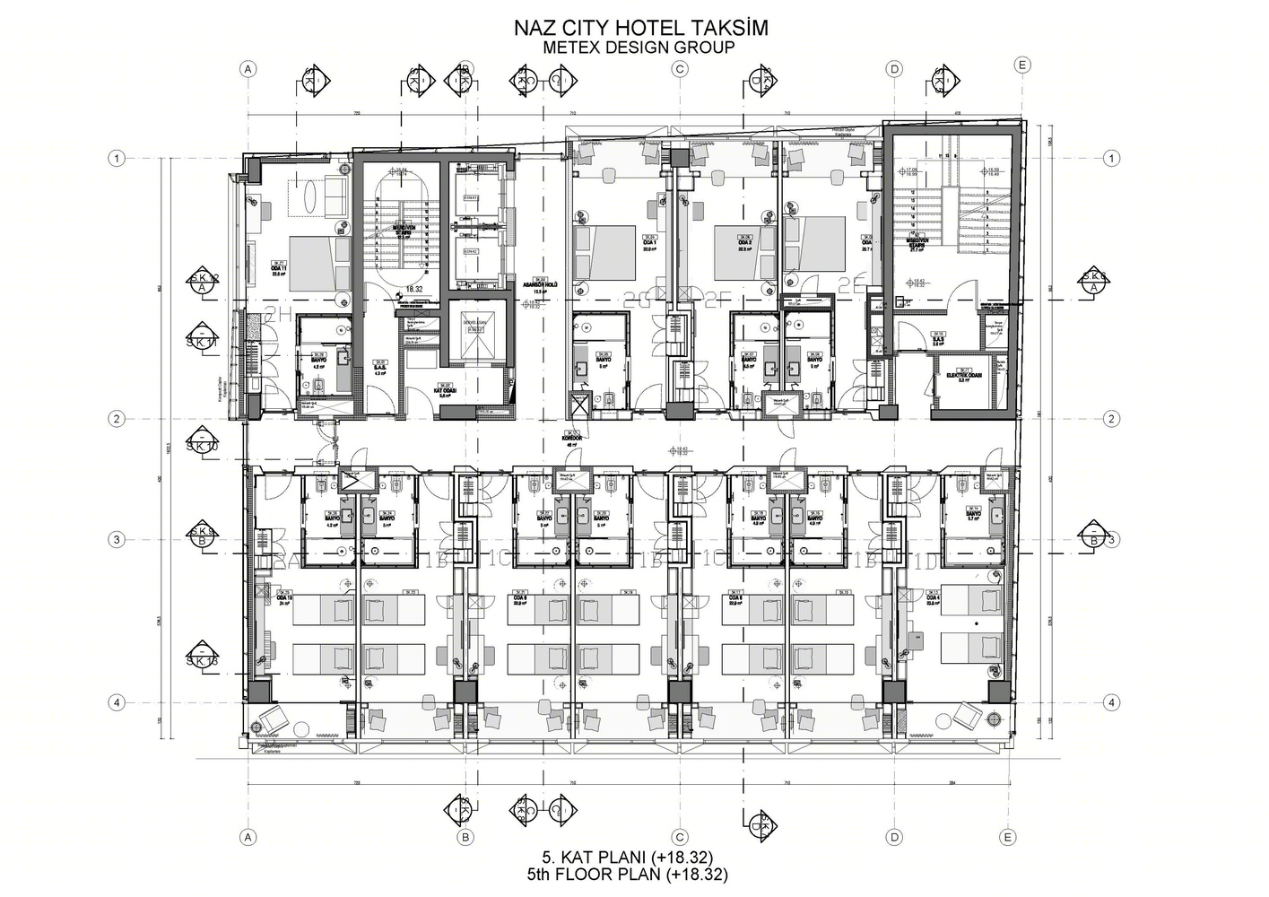 土耳其Taksim纳兹城酒店丨Metex Design Group-102
