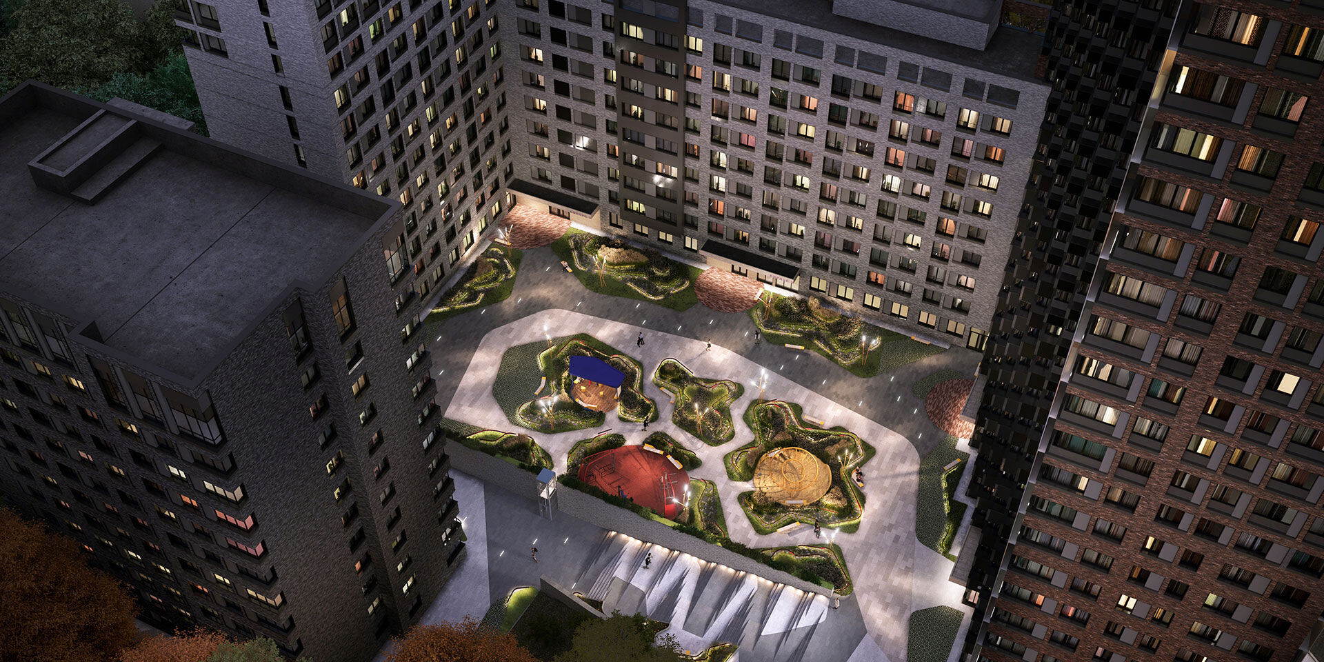莫斯科市中心主街住宅区景观改造丨俄罗斯莫斯科丨IND 建筑师事务所-19