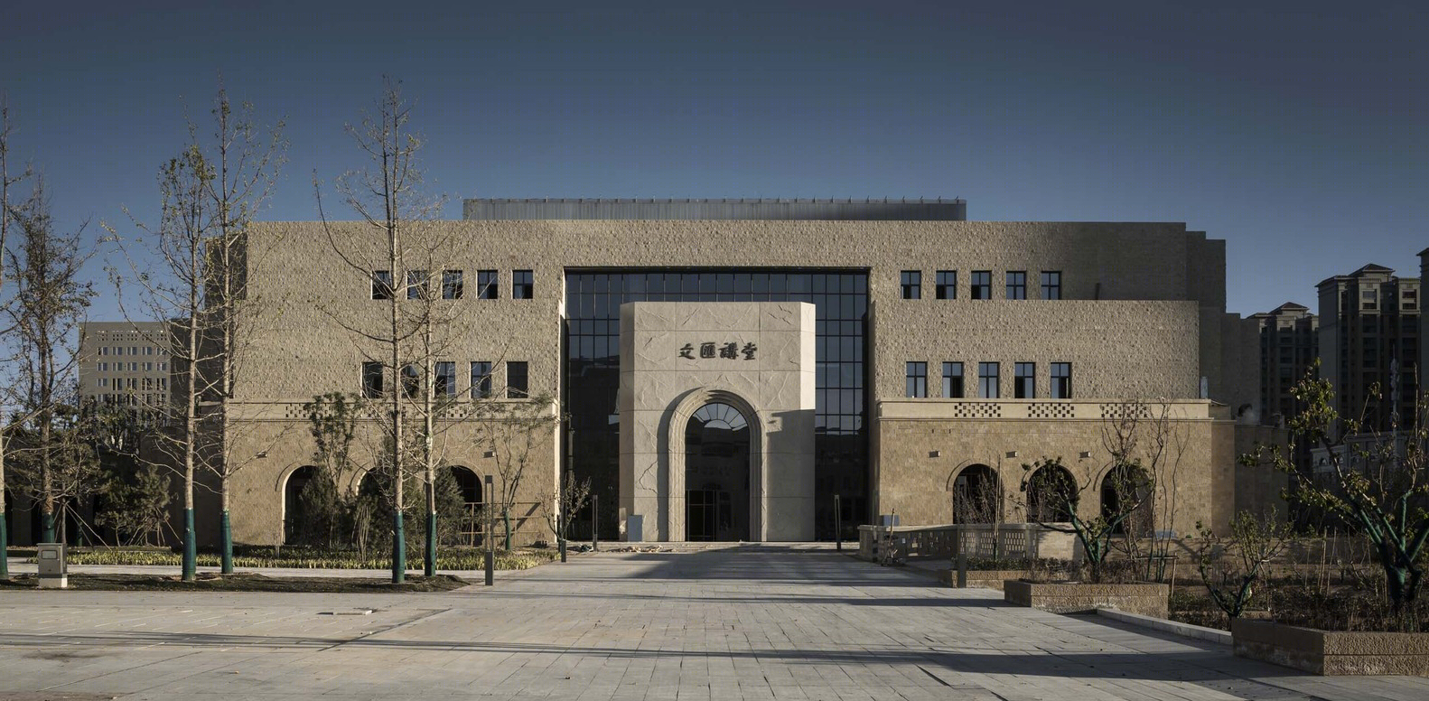 西安延安大学新校区规划-12
