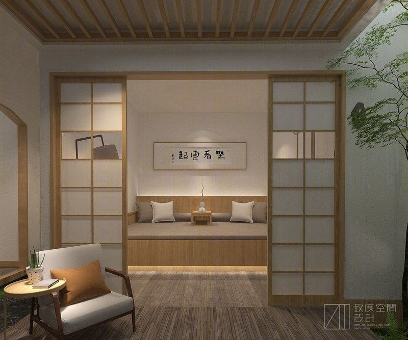 利舍艾炙理疗养生馆设计-17