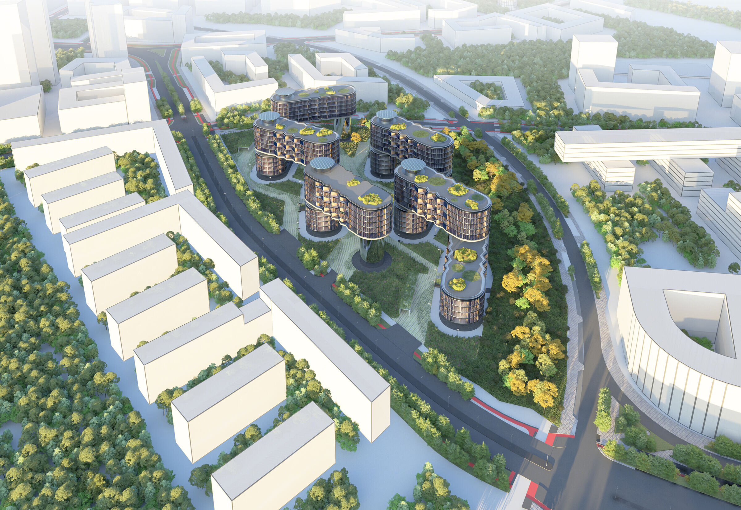 莫斯科绿色智能住宅丨俄罗斯莫斯科丨Architects of Invention-30