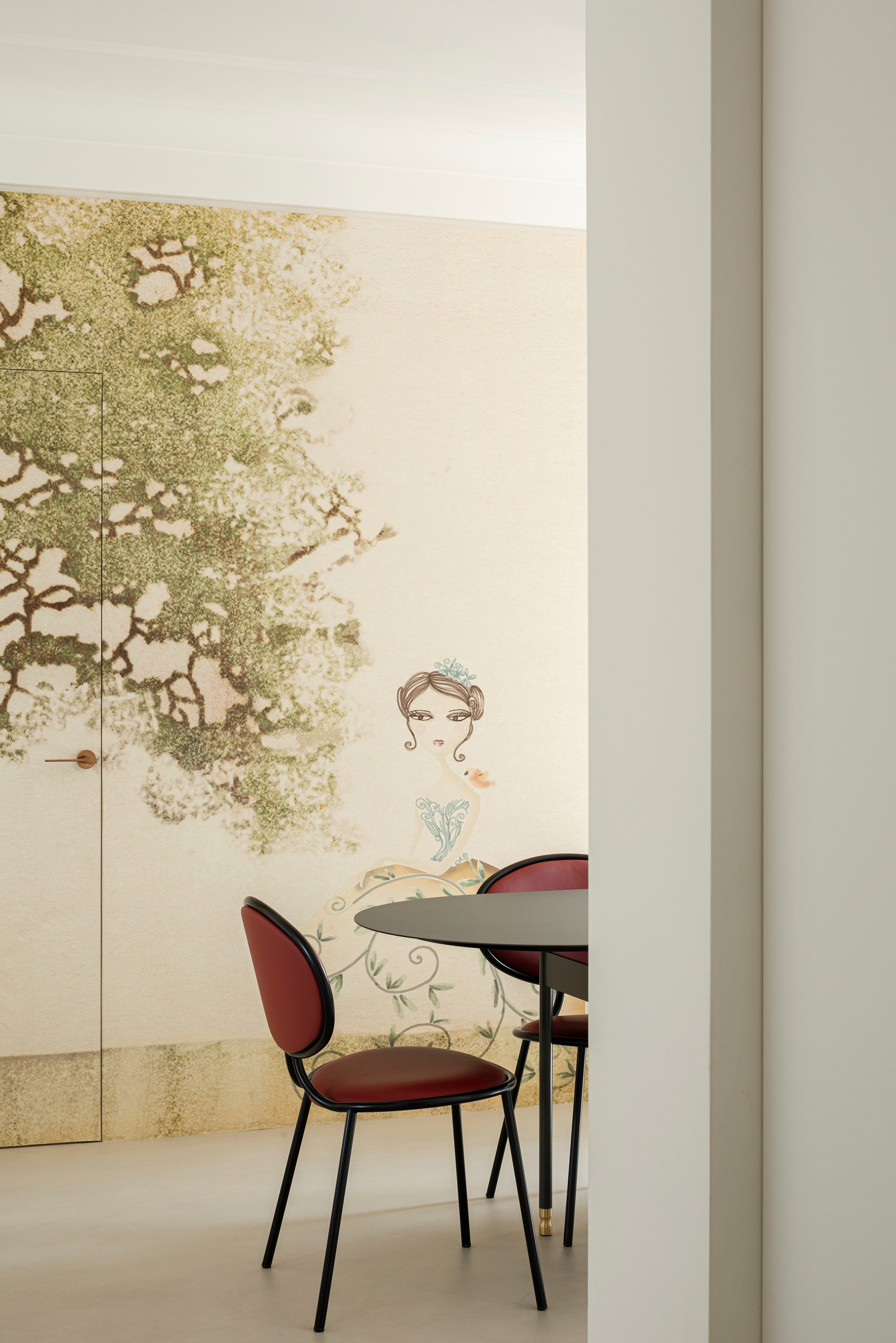 Bomori Architetti 设计的罗马平层公寓——视觉连接和现代风格-8