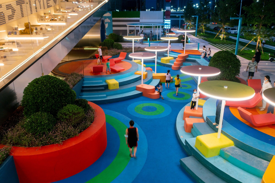 Urban Ripple 广场丨中国广州丨100architects-58