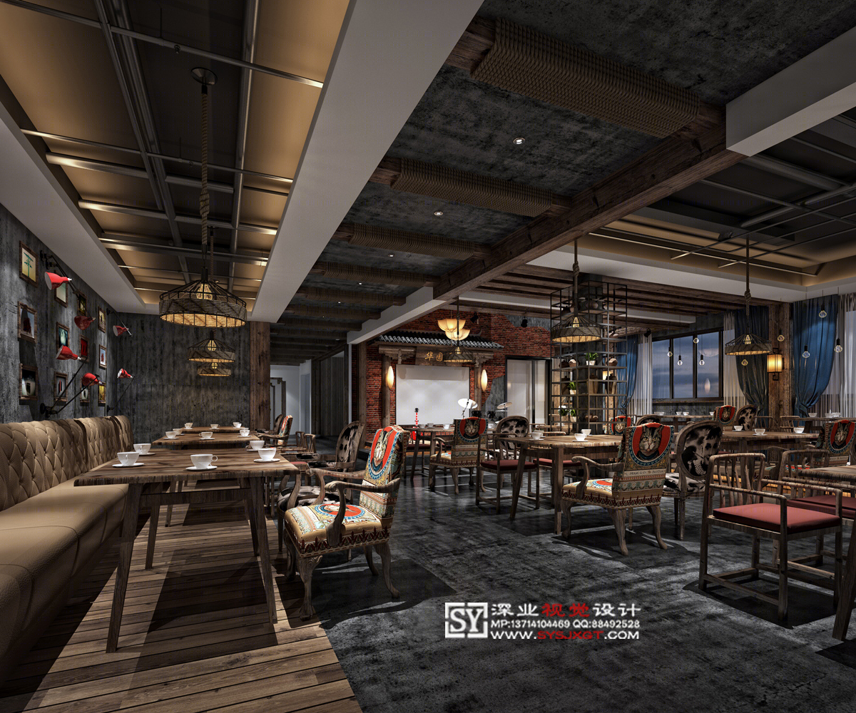 2017 深业视觉设计酒店办公作品——深圳创意产业园酒店设计-12