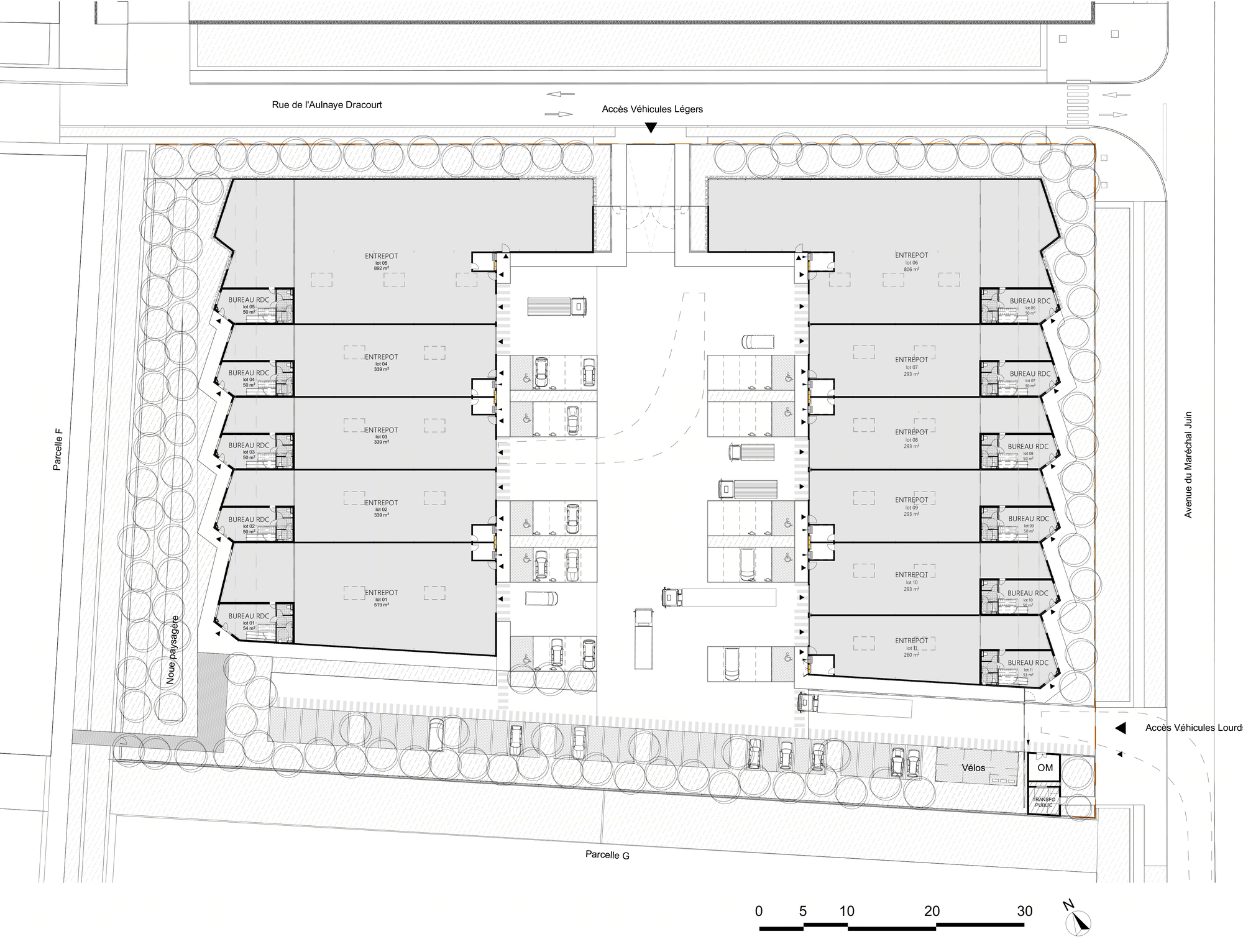 巴黎南部灵动工具箱办公建筑丨法国巴黎-8