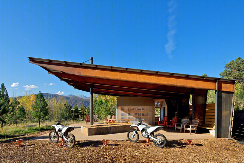 科罗拉多摩托车俱乐部庇护所丨Black Shack Architects-16