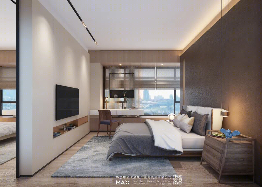 广东马思室内设计 | 219.71m²现代风,感受空间张力与大气-28