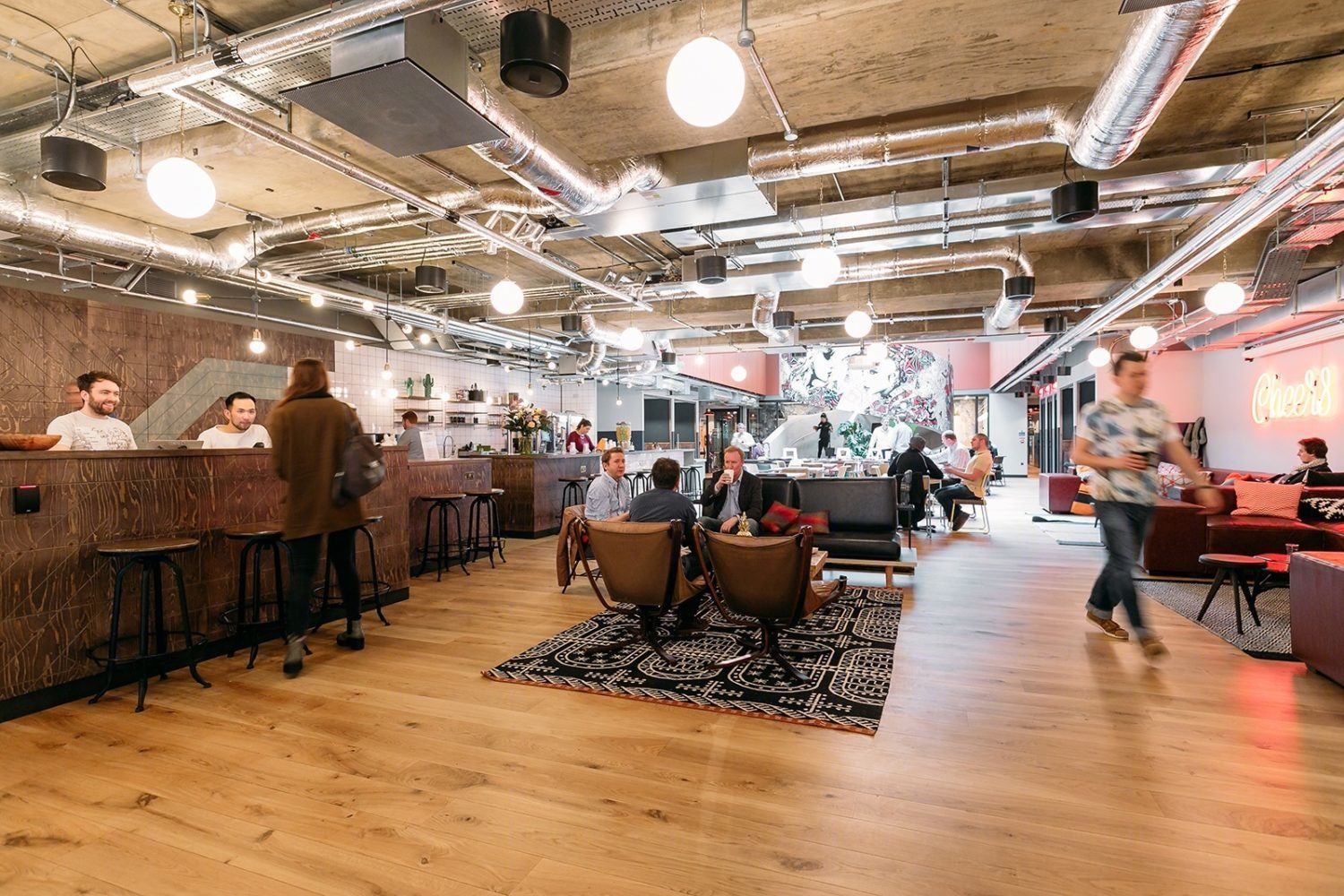 伦敦 WeWork 共享办公空间-19