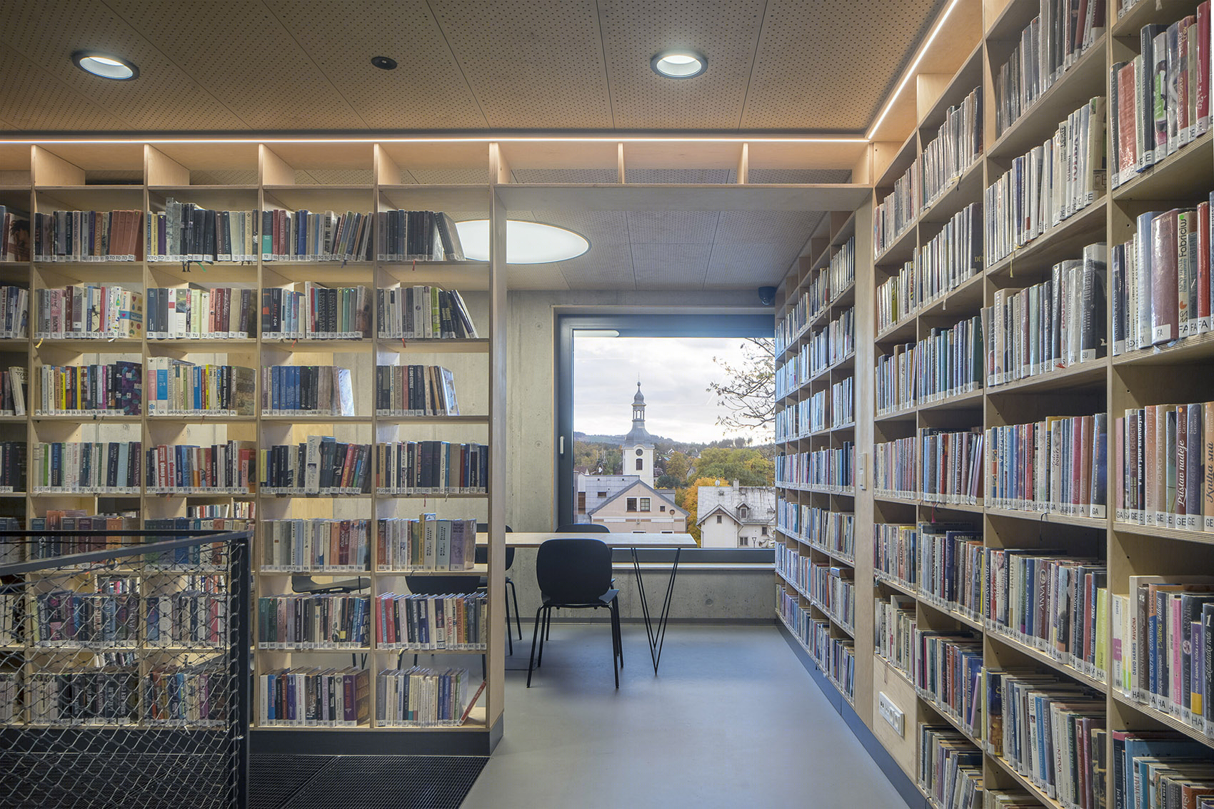 捷克城镇图书馆设计丨atakarchitekti-7