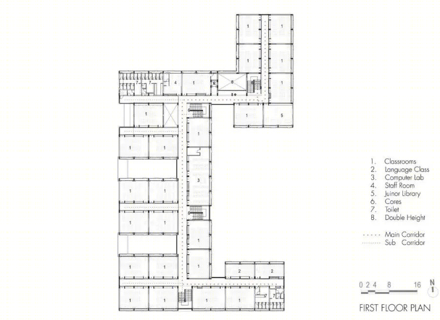 孟买 Maharishi Vidya Mandir 学校丨印度丨KSM Architecture-44