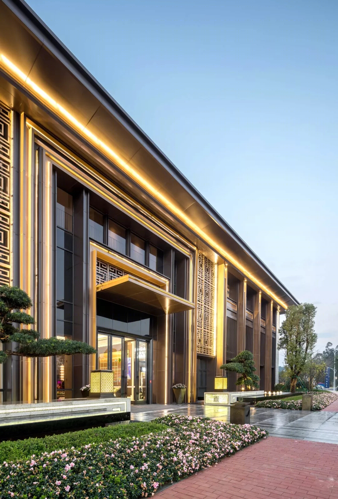 佛山龙光玖御湖示范区景观-19