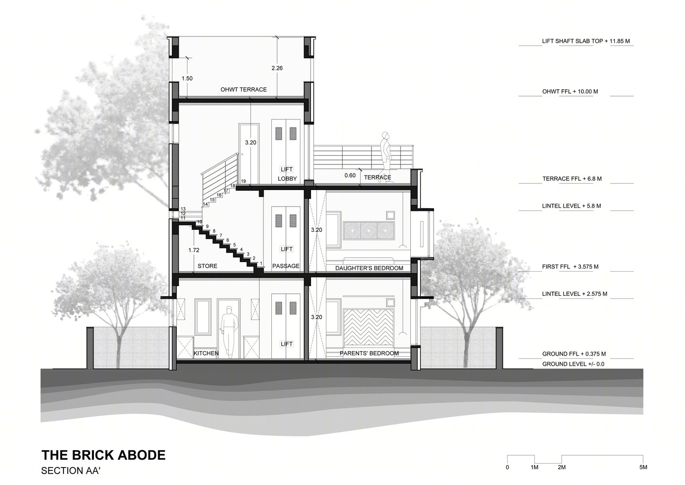 印度砖房丨Alok Kothari Architects-26