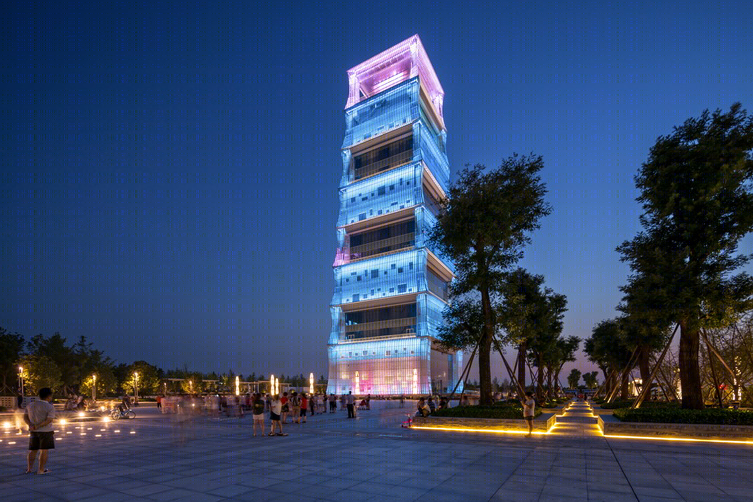 西安航天城文化生态园——现代景观设计与古文化的完美融合-46