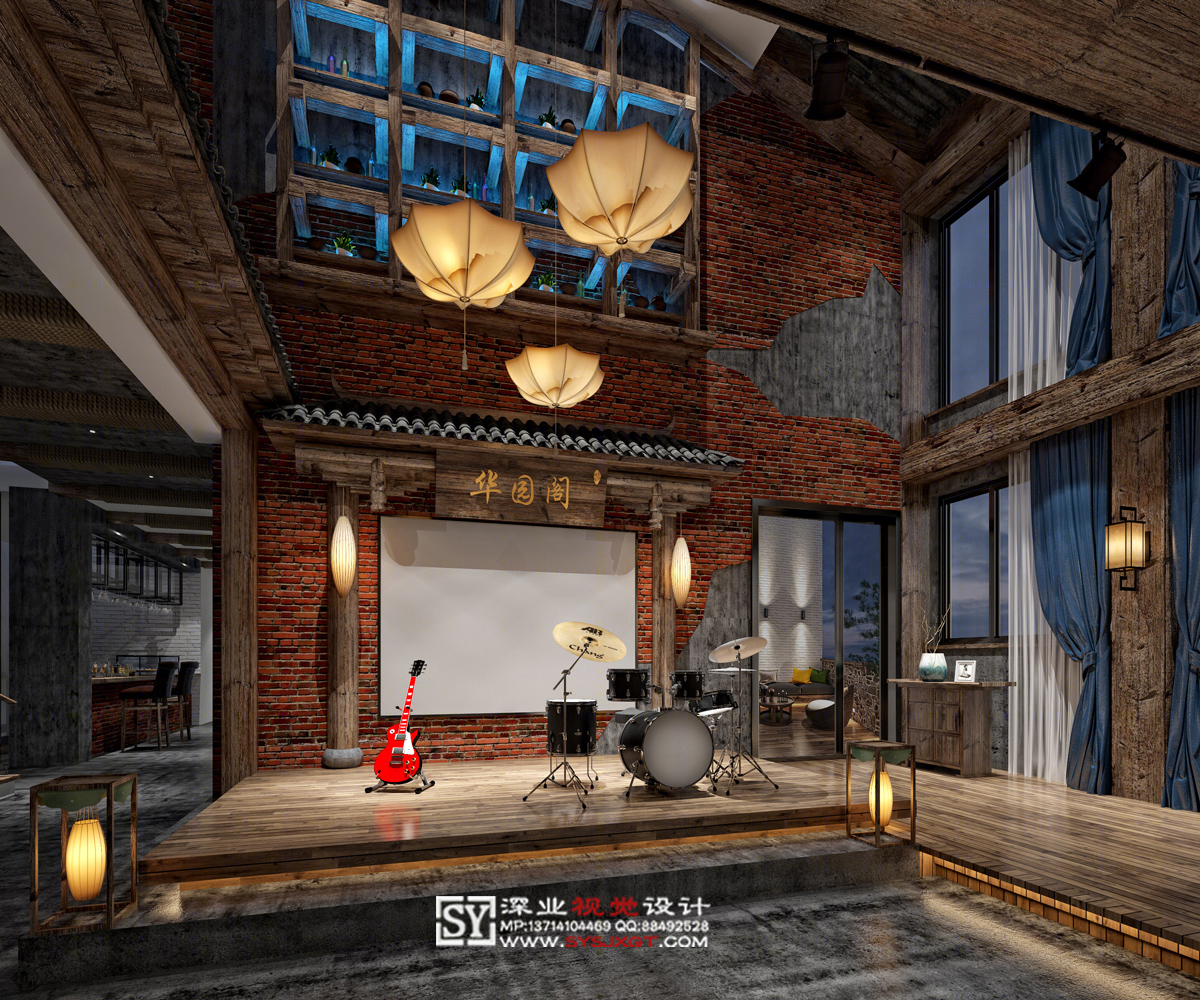 2017 深业视觉设计酒店办公作品——深圳创意产业园酒店设计-13