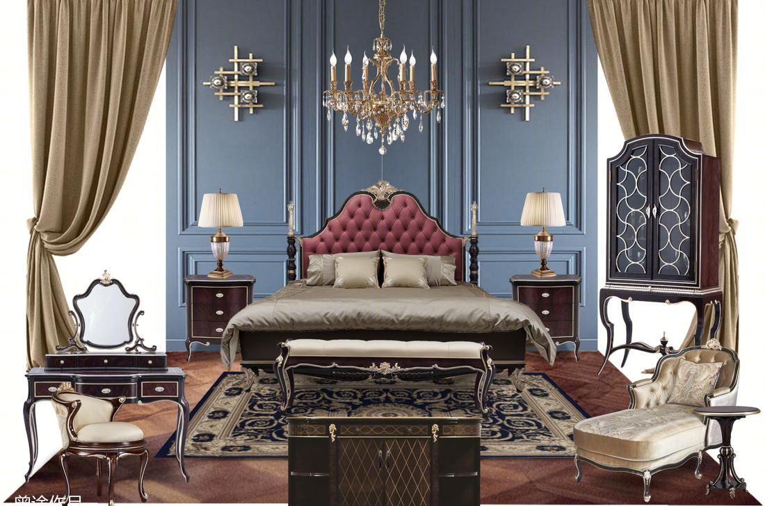 
绍兴柯桥 侨都方宅 法式新古典+artdeco+美 -10