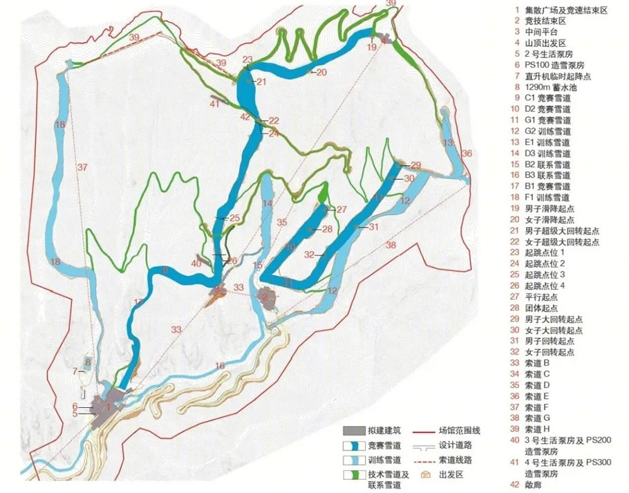 国家高山滑雪中心丨中国北京丨中国建筑设计研究院有限公司-81