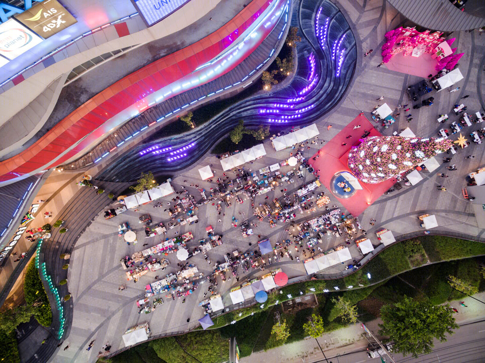 Central Chiang Mai商业景观丨Shma-21