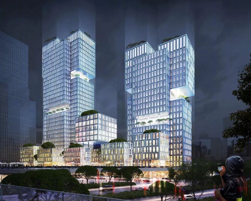 gmp 打造悬浮立方体建筑,彰显天音通信多元化领域-21