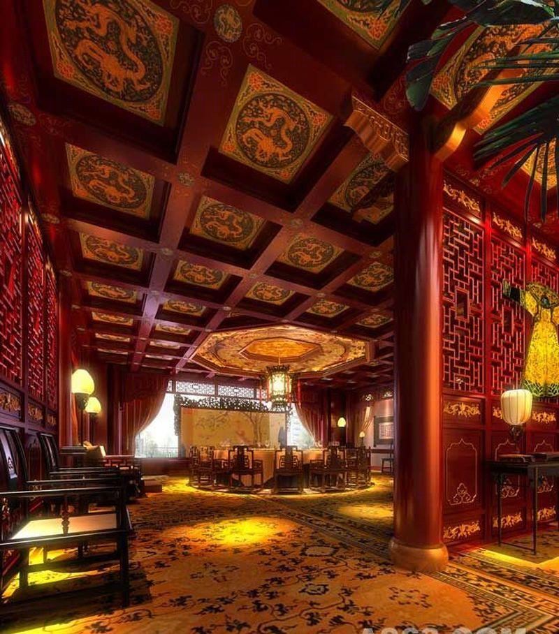 东莞长安国际酒店中式设计-7
